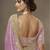 Lavender beads work party wear tissue saree with designer beads work blouse fabric
