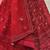 Lovely Red Dori Embroidery Net Bridal Lehenga Choli With Dupatta