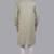 Green art silk straight kurta for men