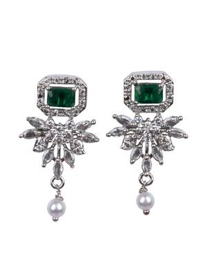 Statement green ad necklace set 4