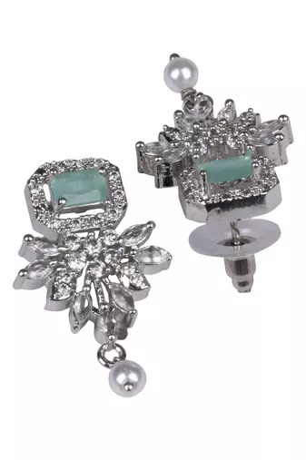 Statement turquoise ad necklace set