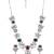 Statement multicolor ad necklace set