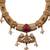 Traditional temple red necklace set