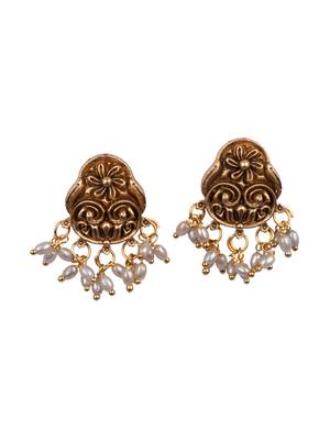 Antique finish temple necklace set 4