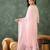 Light- pink embroidered suit