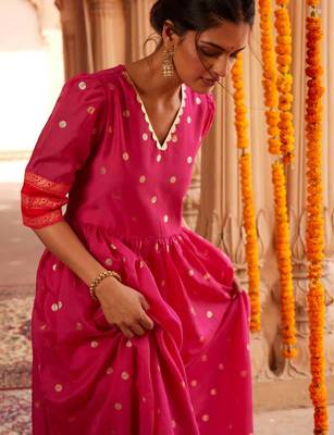 Rani printed chanderi dresses 2