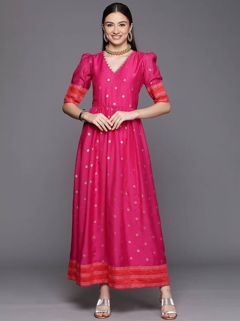 Rani printed chanderi dresses