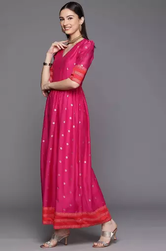 Rani printed chanderi dresses