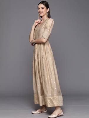 Chiku printed chanderi dresses 4