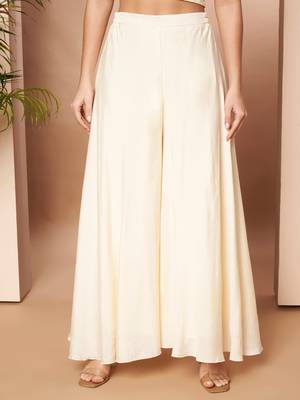 Off white printed chanderi co ord set 3