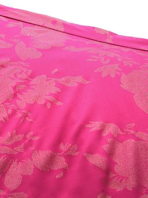 Pink printed polyester co ord set 4