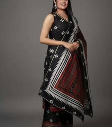 Black printed kurta sets