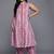 Grey printed cotton blend kurta sets