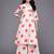 Off white printed cotton blend kurta sets