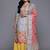 Multi printed poly crepe kurta sets