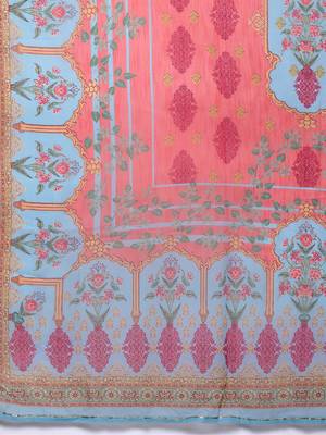 Multi printed poly crepe kurta sets 4