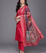 Rani embroidered silk blend kurta sets