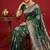 green soft silk blend saree – elegant & comfortable