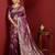 wine soft silk blend saree – elegant & comfortable