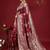 red soft silk blend saree – elegant & comfortable