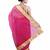 Magenta Zari Border Kota Doria Silk Saree