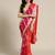 Geroo Jaipur Bandhani Printed Gotta Patti Leheriya Saree