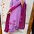 Floral embroidered round neck pure cotton kurta trosuer and dupatta set