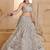 Captivating Grey Embroidered Net Party Wear Lehenga Choli