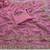 Pink Color Gold  Beads Work with Cut work Satin Silk Saree