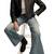 Women's genuine lambskin leather jacket slim fit zipper leather jacket