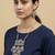 Nvr women oxidized multicolor ghungroo necklace with earrings set