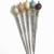 Nvr women's set of 3 oxidised german silver assorted juda hair stick