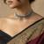 Nvr oxidised silver plated choker necklace for girls & women