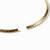 Nvr women's gold-plated oxidized statement choker necklace