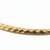 Nvr women's gold-plated oxidized statement choker necklace
