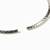 Nvr women silver-plated oxidized statement choker necklace