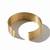 Nvr women's gold plated dipped bracelet