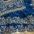 Nevy Blue Color Embroidery sequence work heavy border Satin Saree
