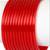 Nvr set of 12 plain red glass bangle for women