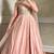 Blush pink embroidered anarkali gown