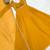 Dark yellow anarkali gown with dupatta