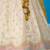 Cream- Tissue Sequins Embroidered Semi-Stitched Lehenga & Unstitched Blouse With Dupatta