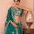 Green- Tissue Sequinned with Zari Embroidered Semi-Stitched Lehenga & Unstitched Blouse With Dupatta