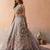 Lavender- Tissue Sequinned with Zarkan Embroidered Semi-Stitched Lehenga & Unstitched Blouse With Dupatta