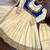 Cream anarkali suit