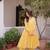 Yellow casual ethnic dress