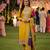 Yellow festive kurta set
