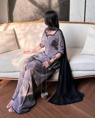 Dark-grey party wear suit 3