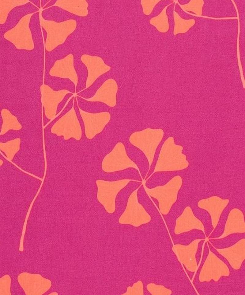 Pink printed georgette kurta set