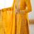 Yellow ready-to-wear faux georgette top & plazzo set with sequins work dupatta